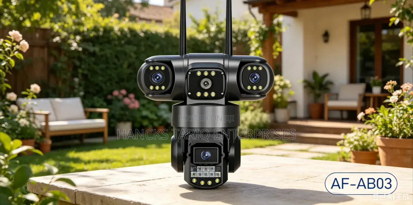 Multi-Lens Security Camera