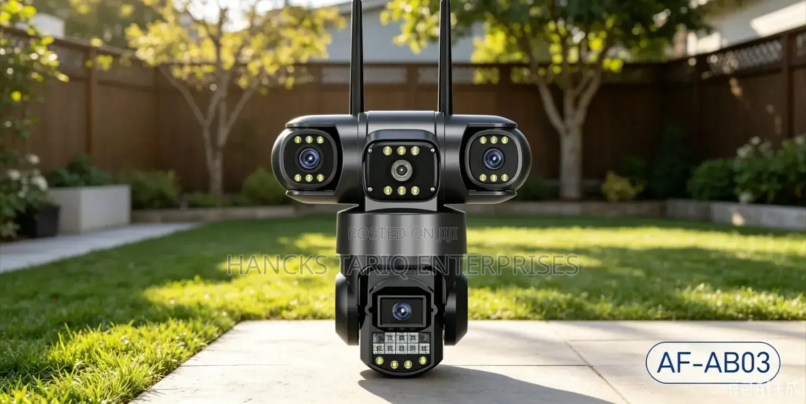 Multi-Lens Security Camera