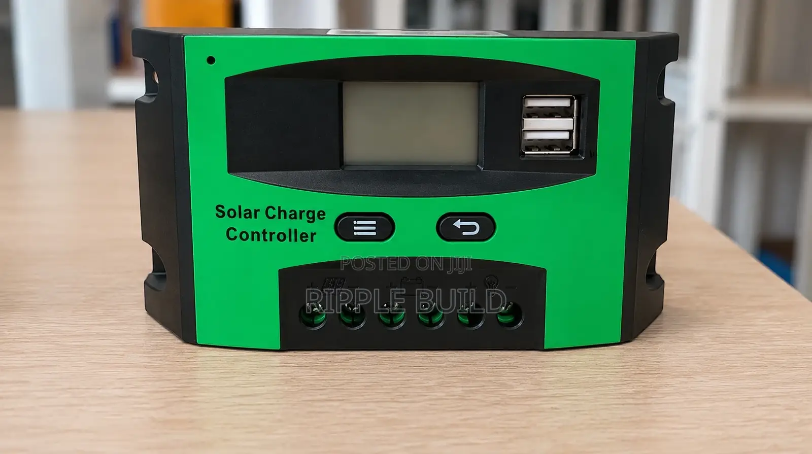 10a Solar Charge Controller 12v/24v With Usb Ports