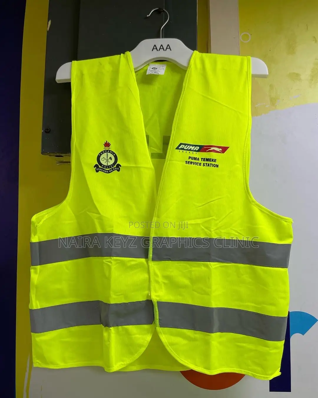 Reflector Jackets and Printing