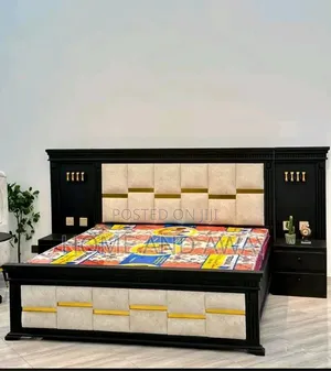 Scotland Wooden Semi Dressed Beds in Any Colour/Size From 1,600,000/-