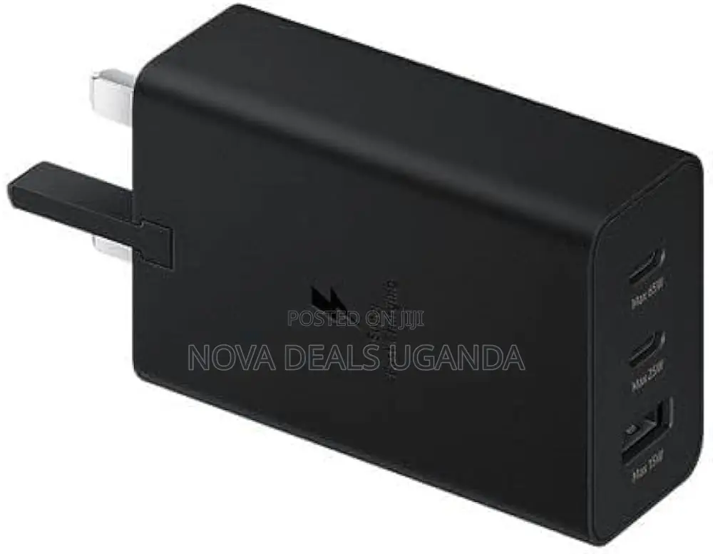 Samsung 65w Power Adapter Trio, Black