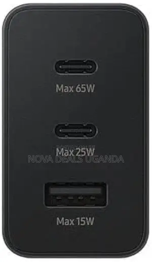 Samsung 65w Power Adapter Trio, Black