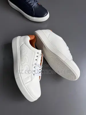 Boss Pure White Luxe Trainer