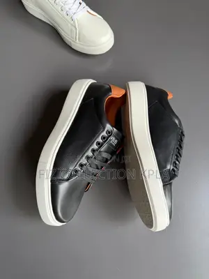 Boss Monochrome Black White Trainer