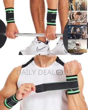 Wrist Support for Gym Workout - Hand Wraps With Extra Stretch.