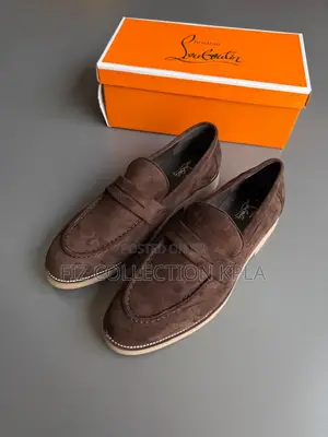 Christiansoriano Coffee Suede Loafe