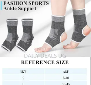 1 Pair Ankle Support Compression Kid Ankle Brace