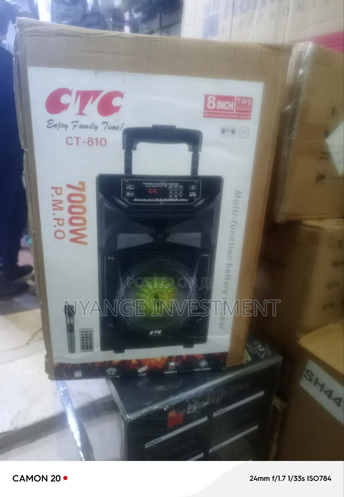 Ct-810 Portable Bluetooth Speaker. Wireless Portable Speaker