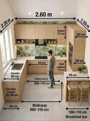 Modern Customized Kitchen Cabinets in Any Colour or Design 9,000,000/-