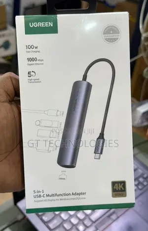 Ugreen 5-in-1 Usb-C Multifunction Adapter