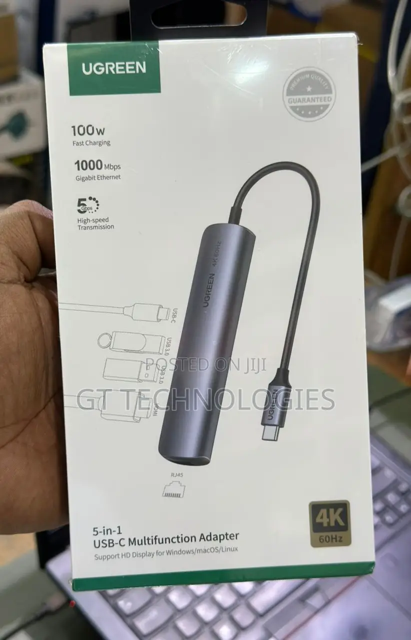 Ugreen 5-in-1 Usb-C Multifunction Adapter