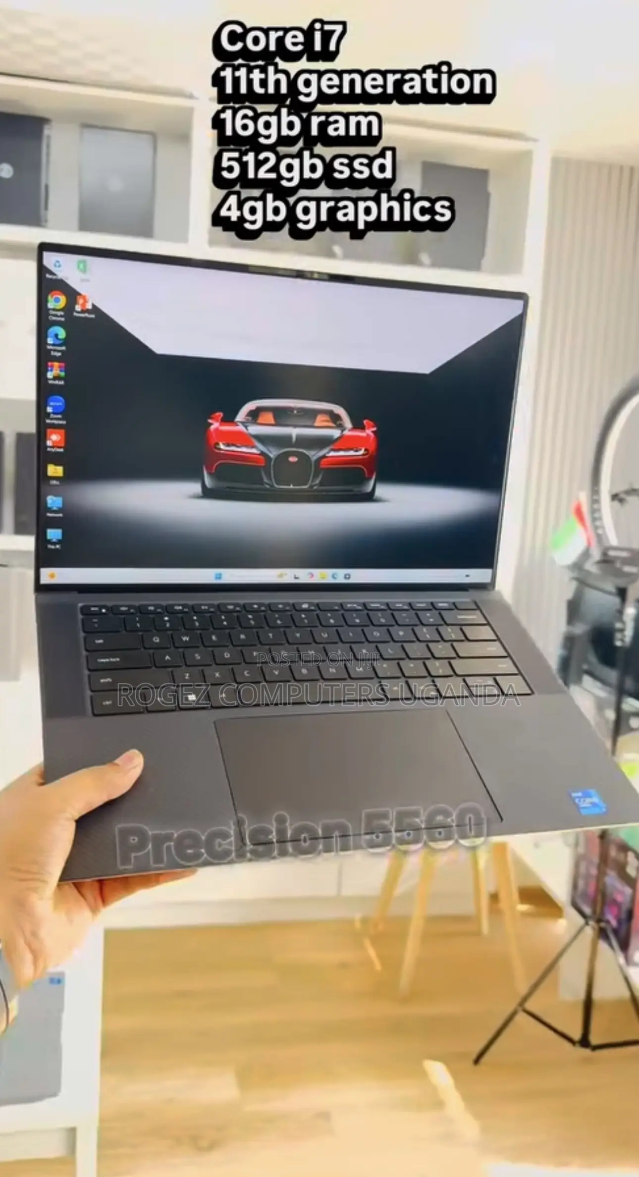 New Laptop Dell Precision 5560 16GB Intel Core i7 SSD 512GB