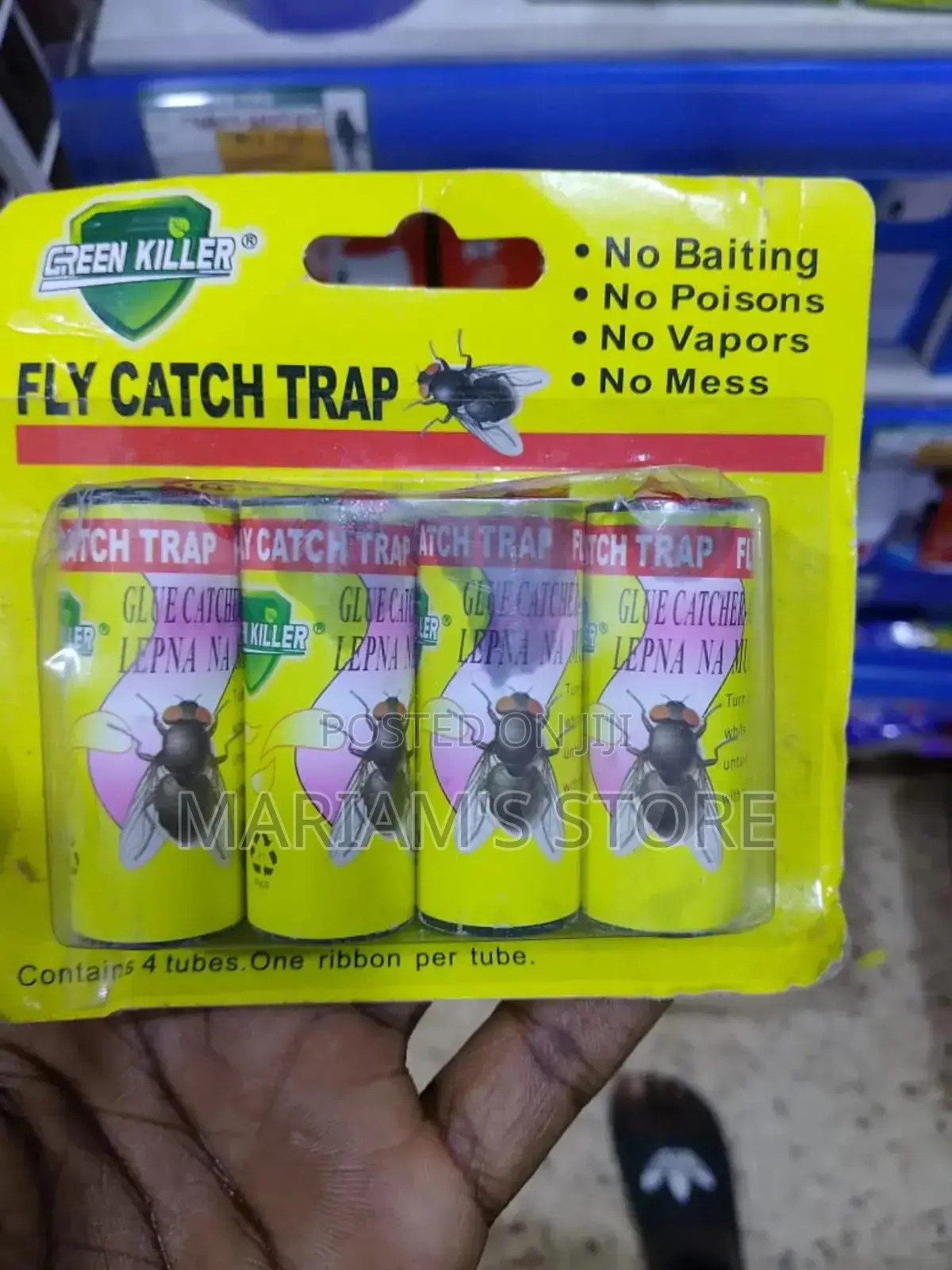 Green Killer Fly Catch Trap Package