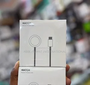 Apple Watch Magnetic Charging Cables With Usb-C Connectors.