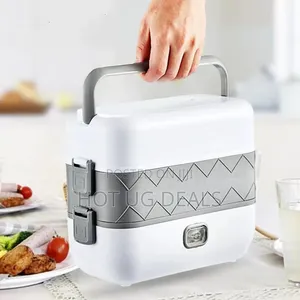 2l Large Portable Electric Lunchbox - White