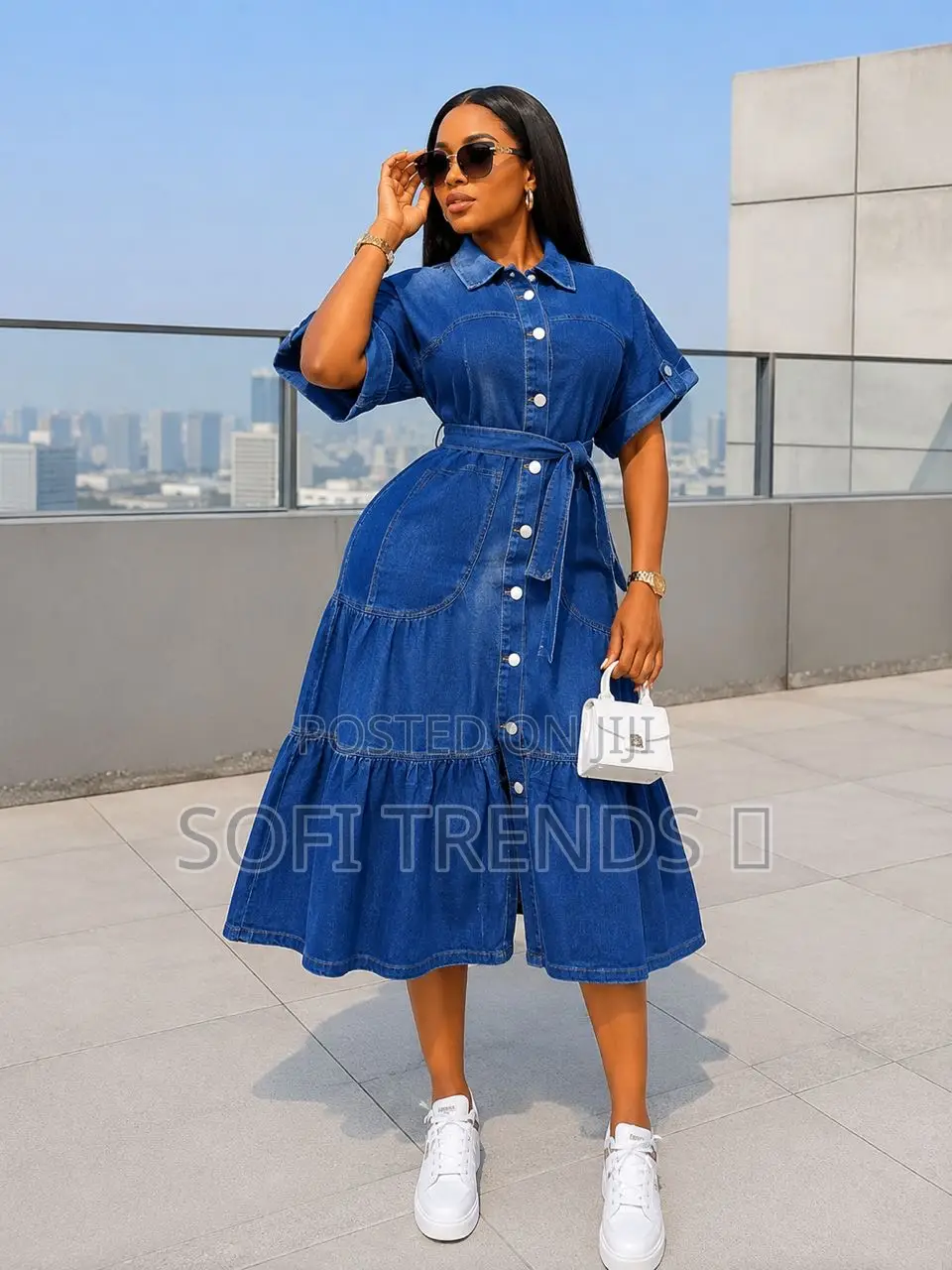 Ladies Denim Dresses