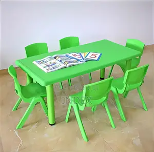 Set Of Plastic Baby(Kids) Table And Chairs