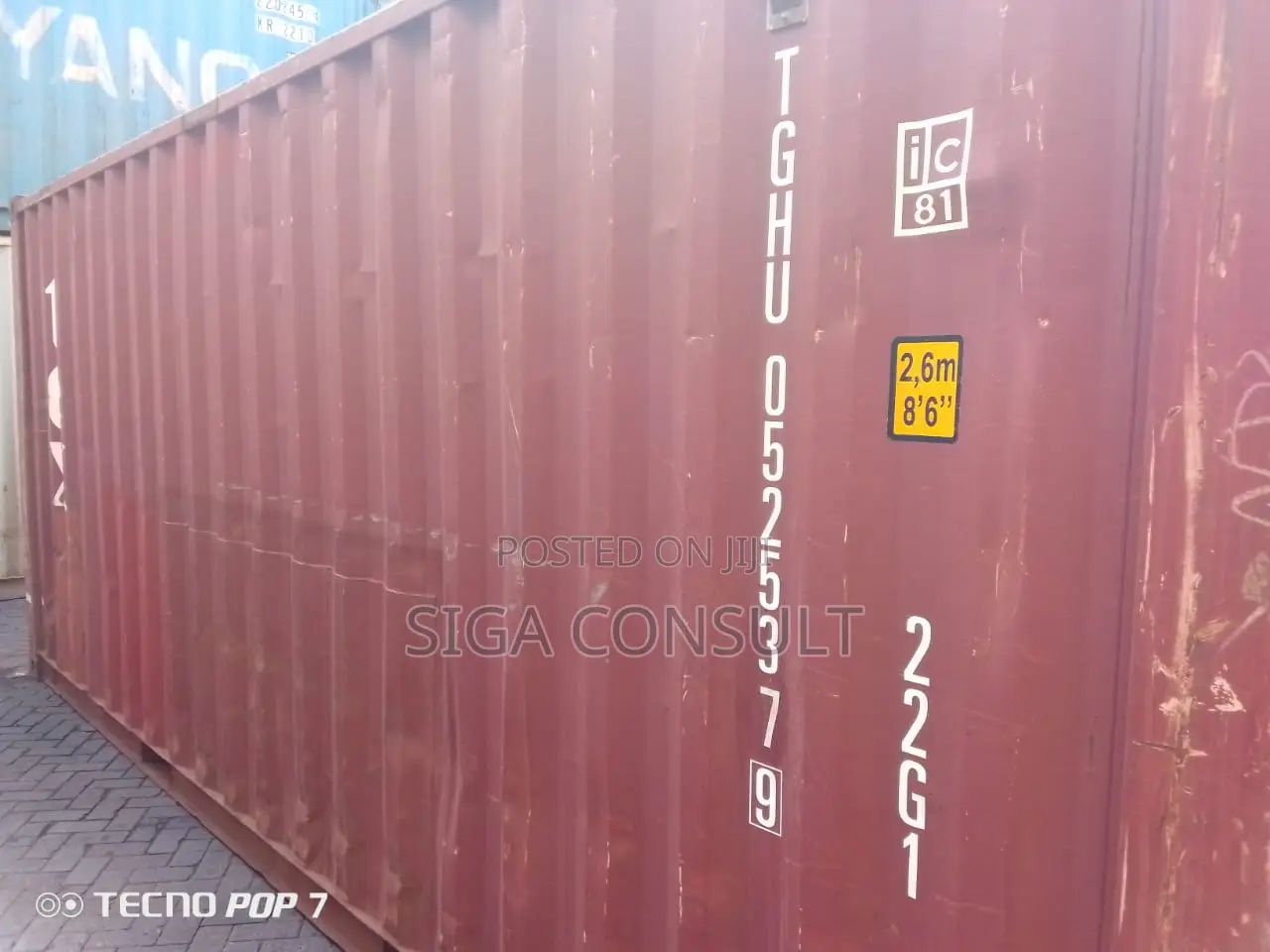 Cheap 20ft Cargo Container Available for