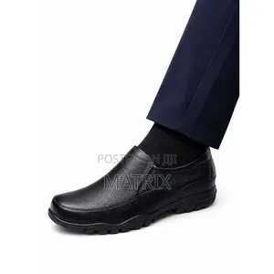 Urban Stride Comfort Slip-on Leather Shoes