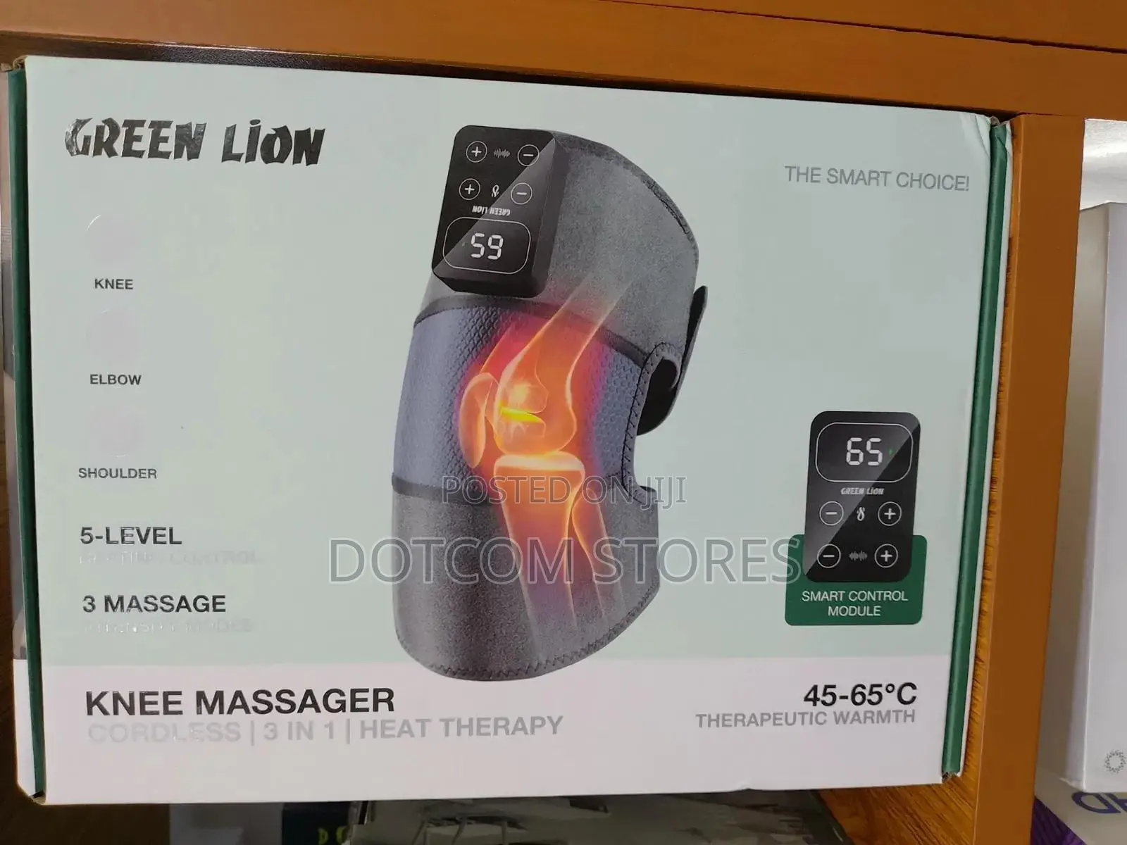 Green Lion Cordless Knee Massager 3 in 1 Heat Therapy