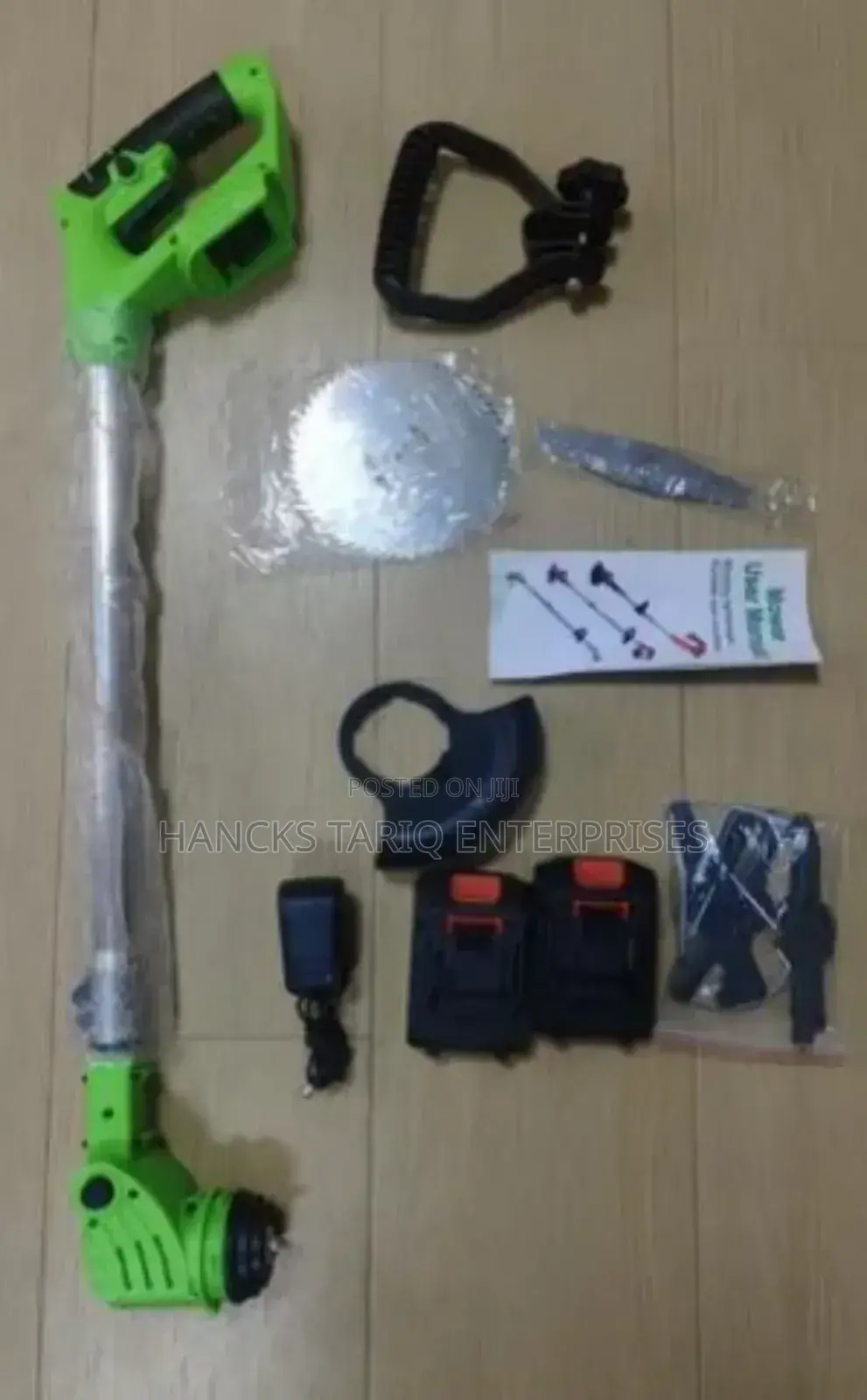 Electric Lawn Trimmer Or Mower Kit.
