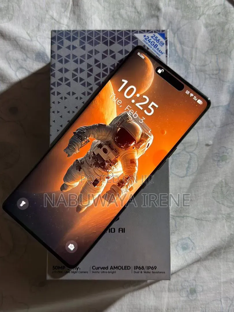 New Tecno Camon 40 Pro 5G 256 GB Black