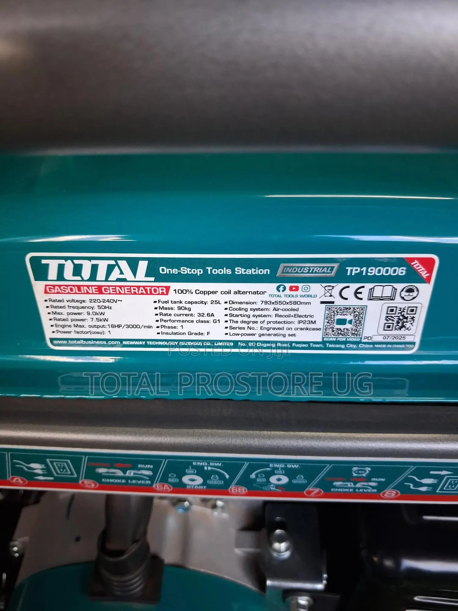 Gasoline Generator 9.0kw