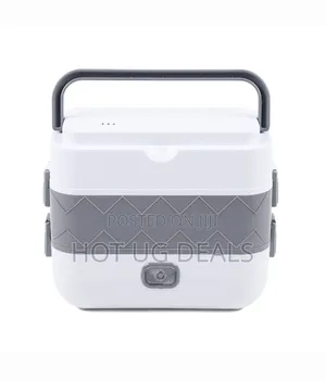 2l Large Portable Electric Lunchbox - White