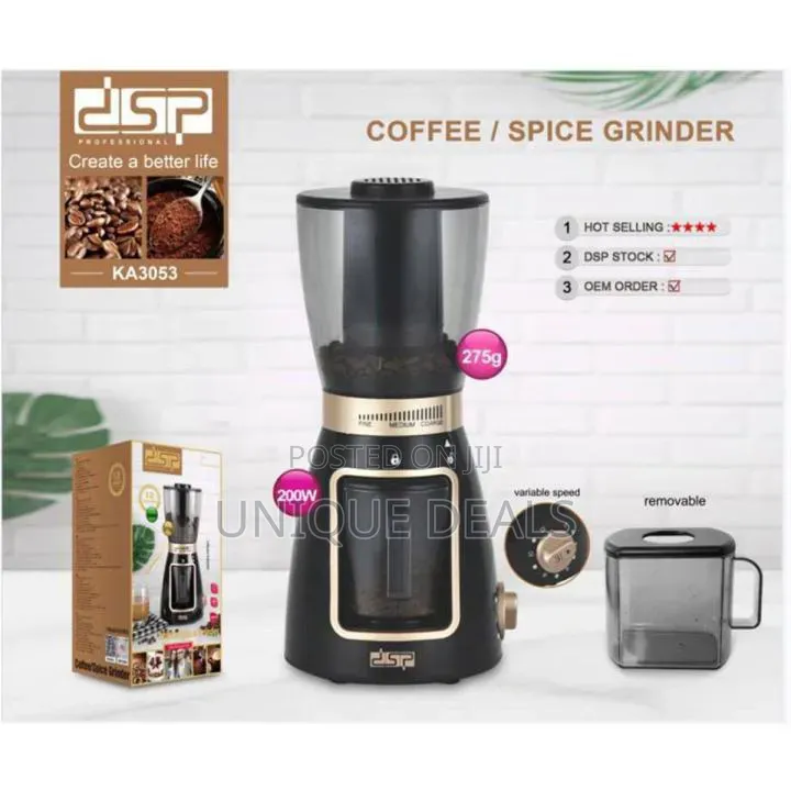DSP 200w Electric Coffee Grinder