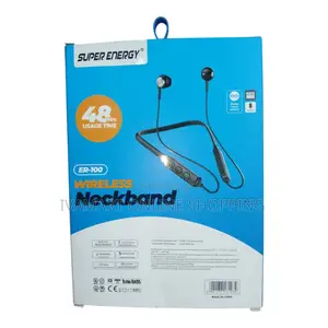 Super Energy Er-100 Wireless Neckband – Extra Bass Edition