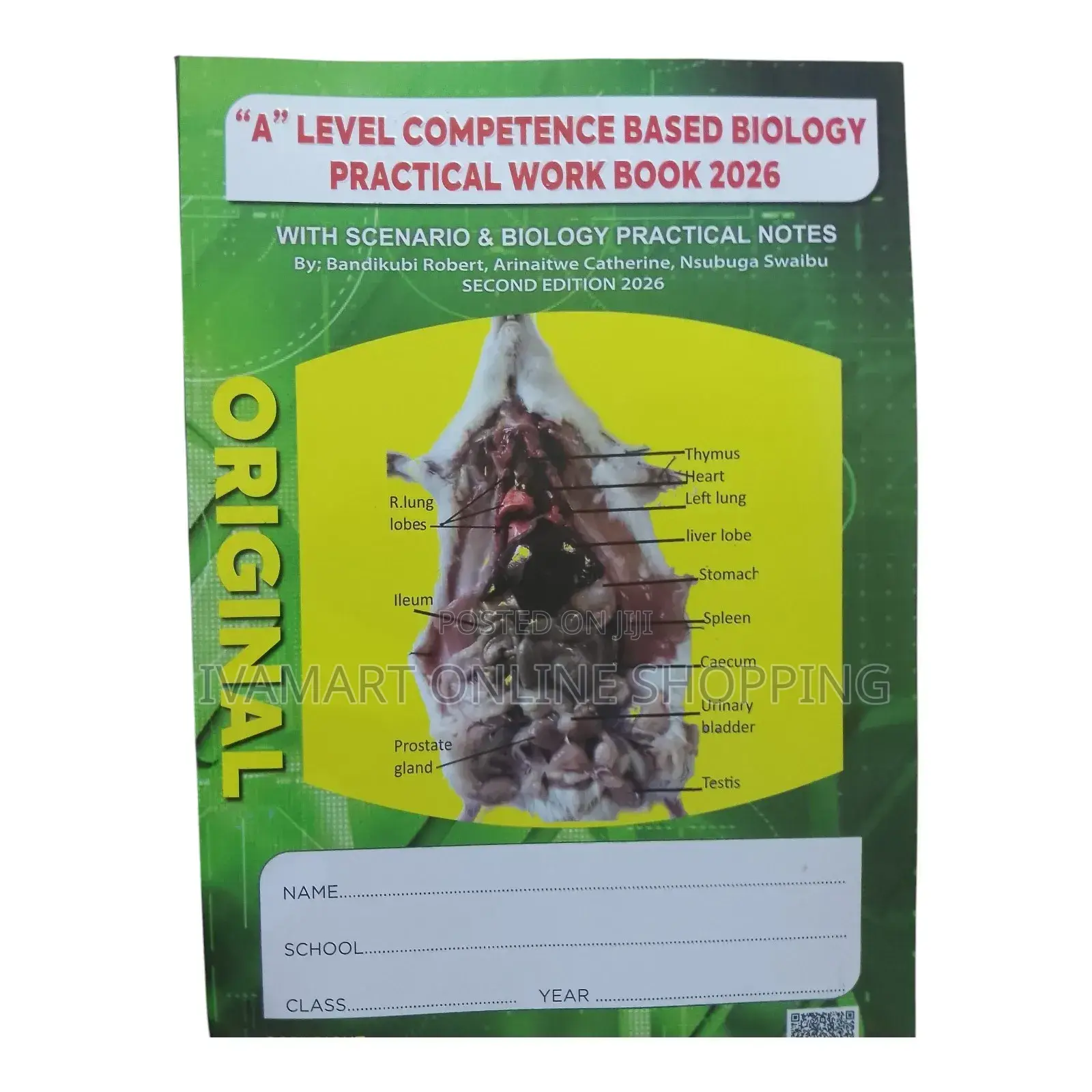 A Level Biology Practicals Book - Robert Bandikubi