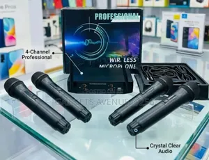 4-Channel Professional Wireless Microp