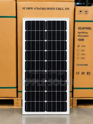 85w Solar Panel for Homes, Farms Businesses Kampala