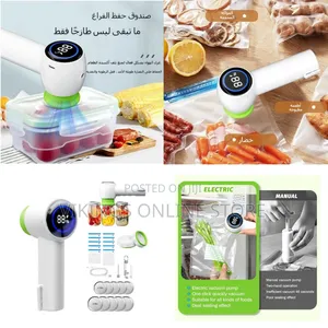 Handheld Multifunctional Electric Sealer Vacuum Sealer For Food