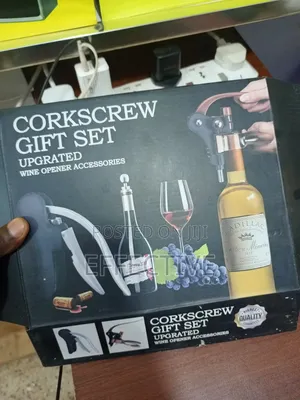 Corkscrew Wine Opener Kit.