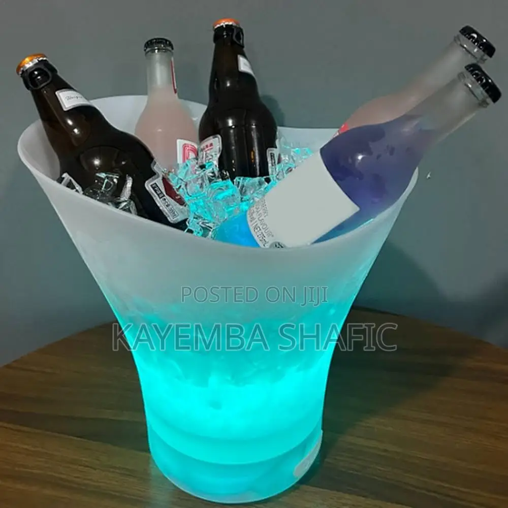 7l Led Ice Bucket With Built-in Bluetooth Speaker (Rechargeable)