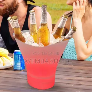 7l Led Ice Bucket With Built-in Bluetooth Speaker (Rechargeable)