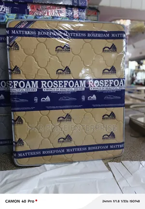 Spring Mattress Double Layer. 5x6x10 Inches. Rosefoam Mattresses