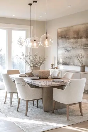 6 Seaters Matt Finishing Dining Sets in Any Colour From`