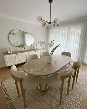 Small Space 6 Seaters Oval Dining Sets in Any Colour From`