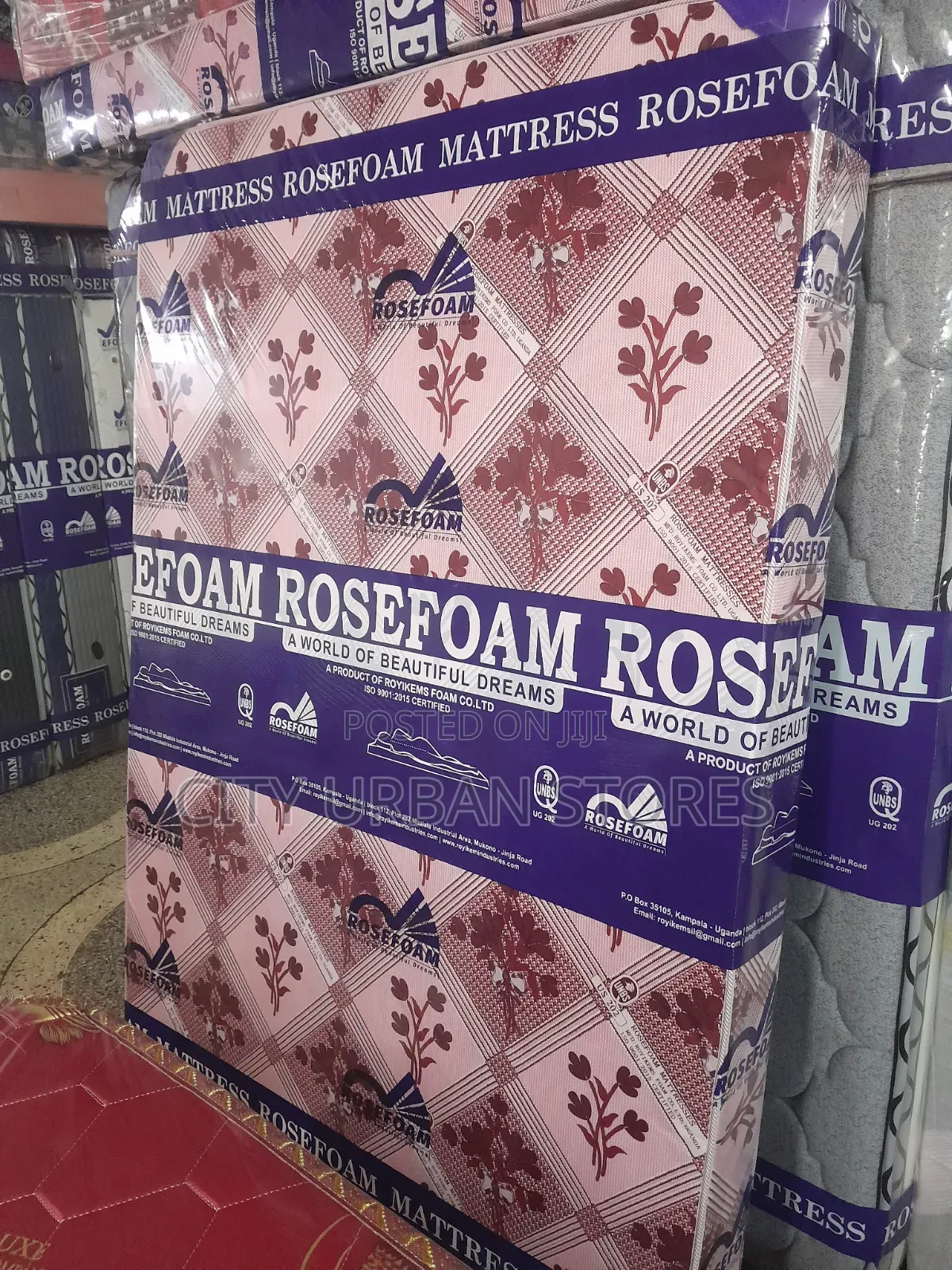 Rosefoam 5x6 Binded Mattress