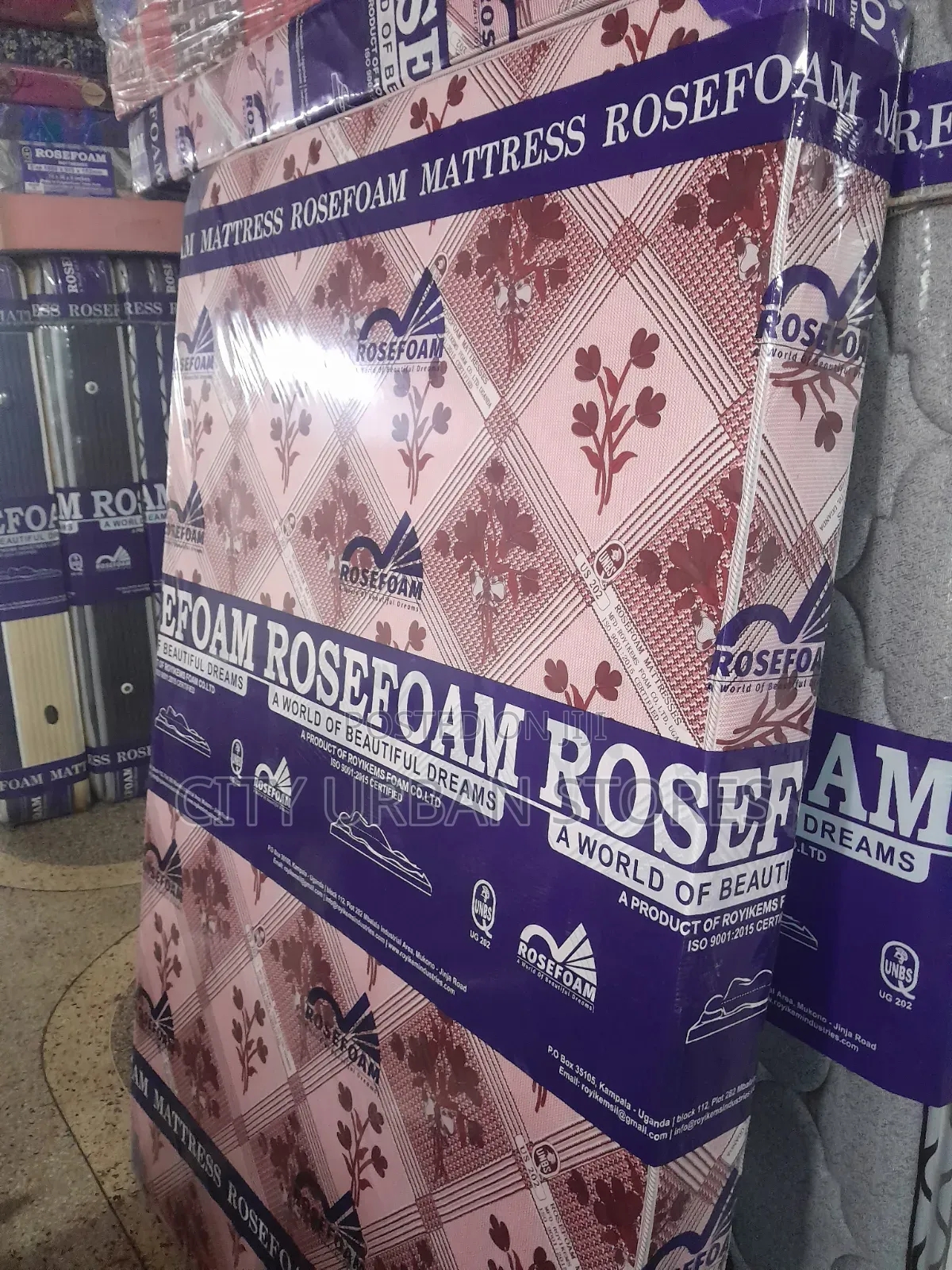 Rosefoam 5x6 Binded Mattress
