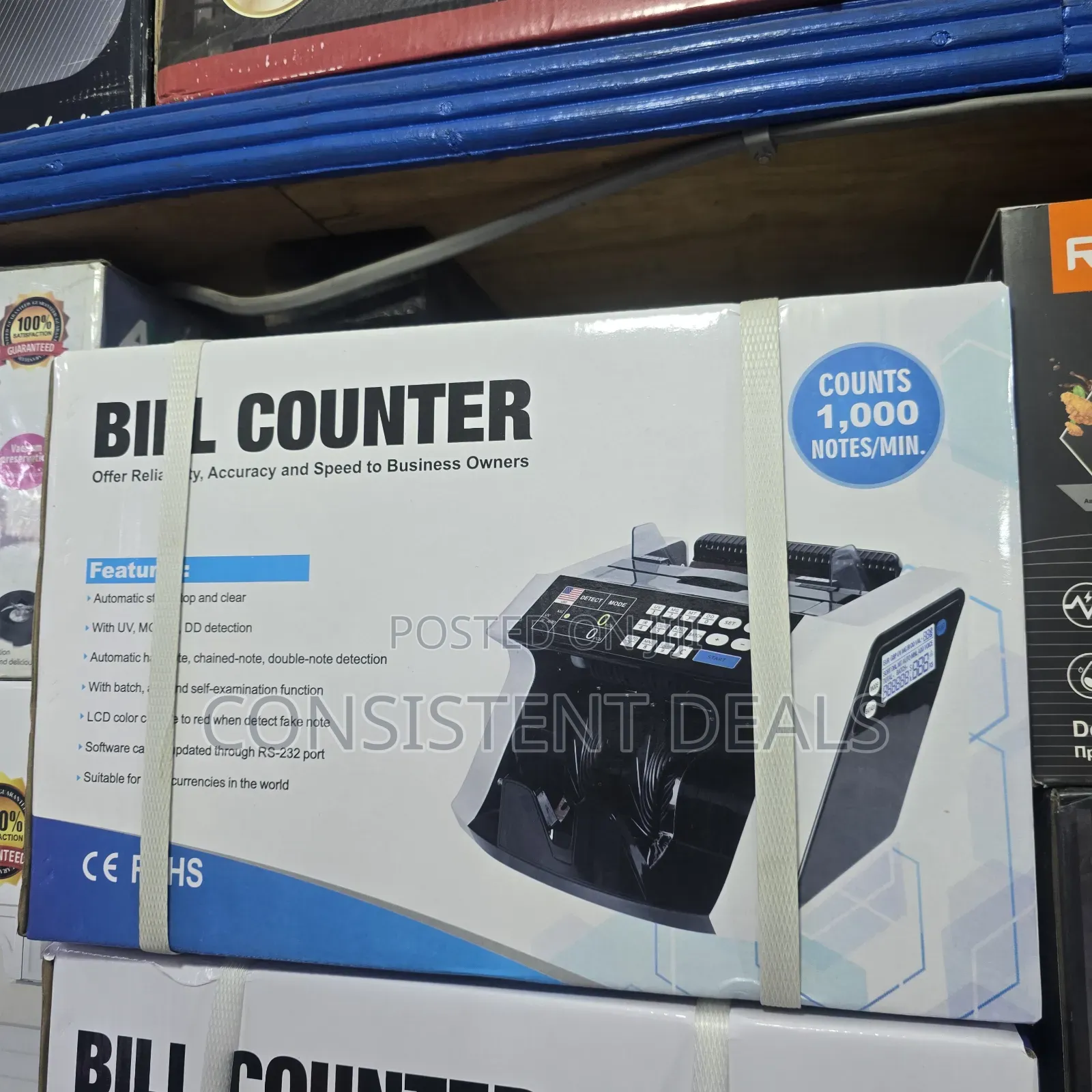 High Speed Bill Counter Machine