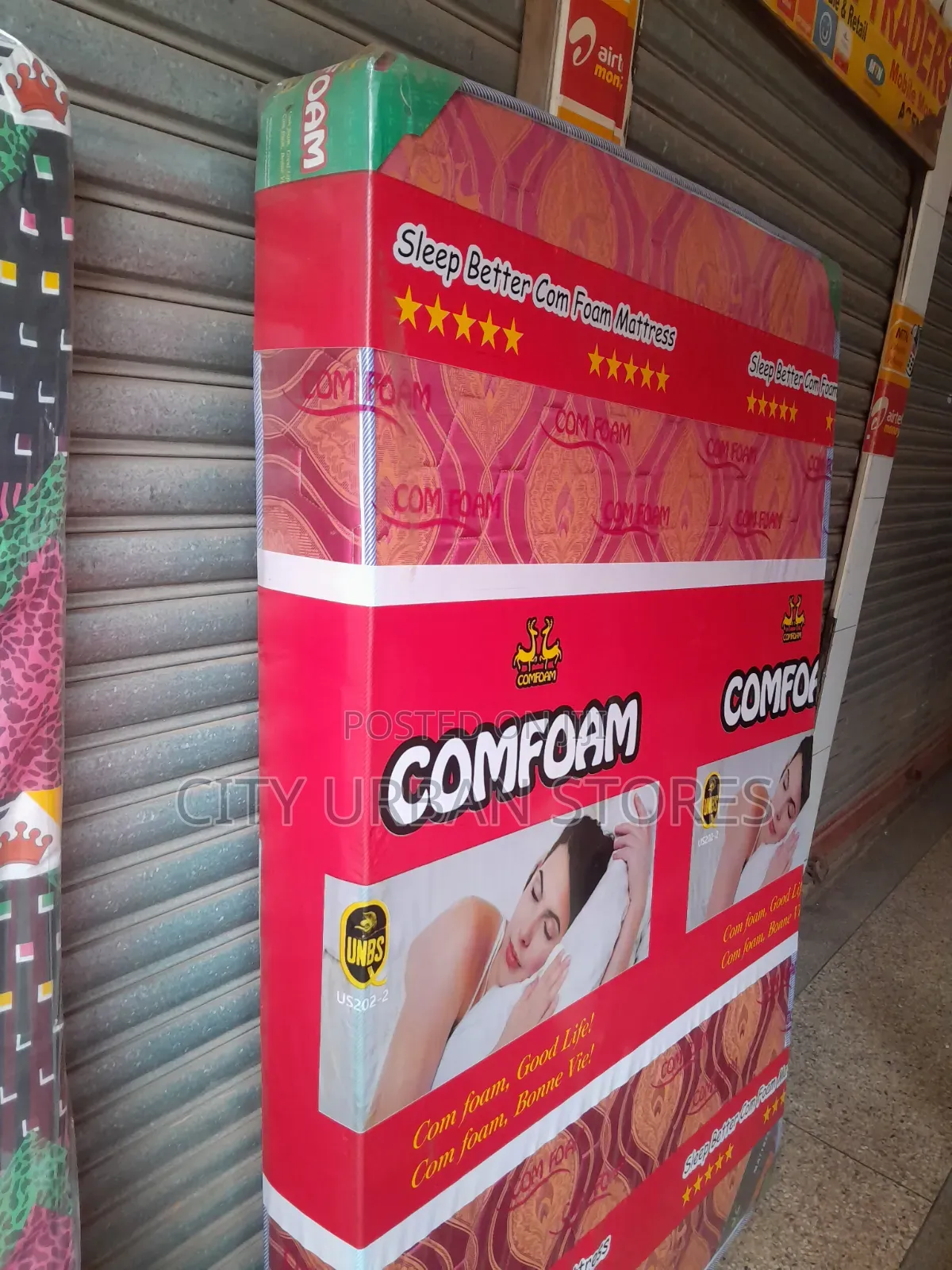 Comfoam 4x6 Tape Edge Mattress