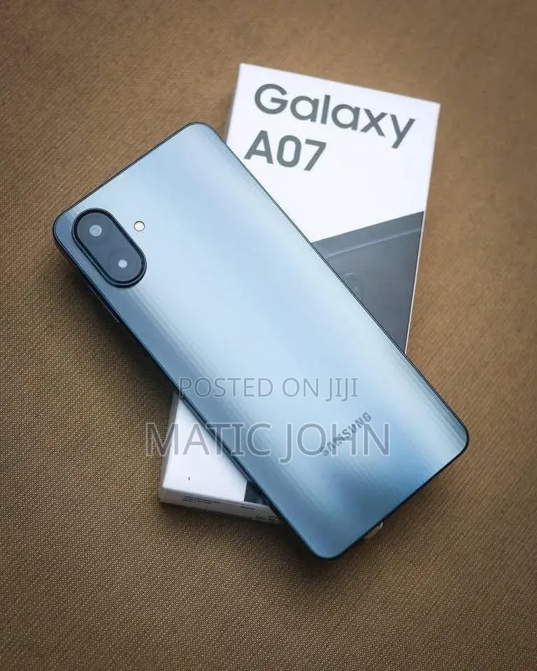 New Samsung Galaxy A07 128 GB Black