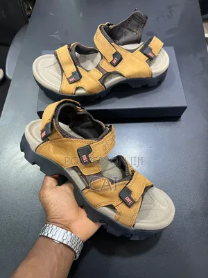 Leather Caterpillar Sandals. Cat