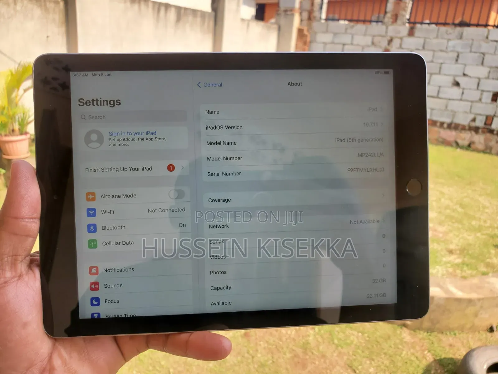 Apple iPad 5 (2022) 32 GB Silver