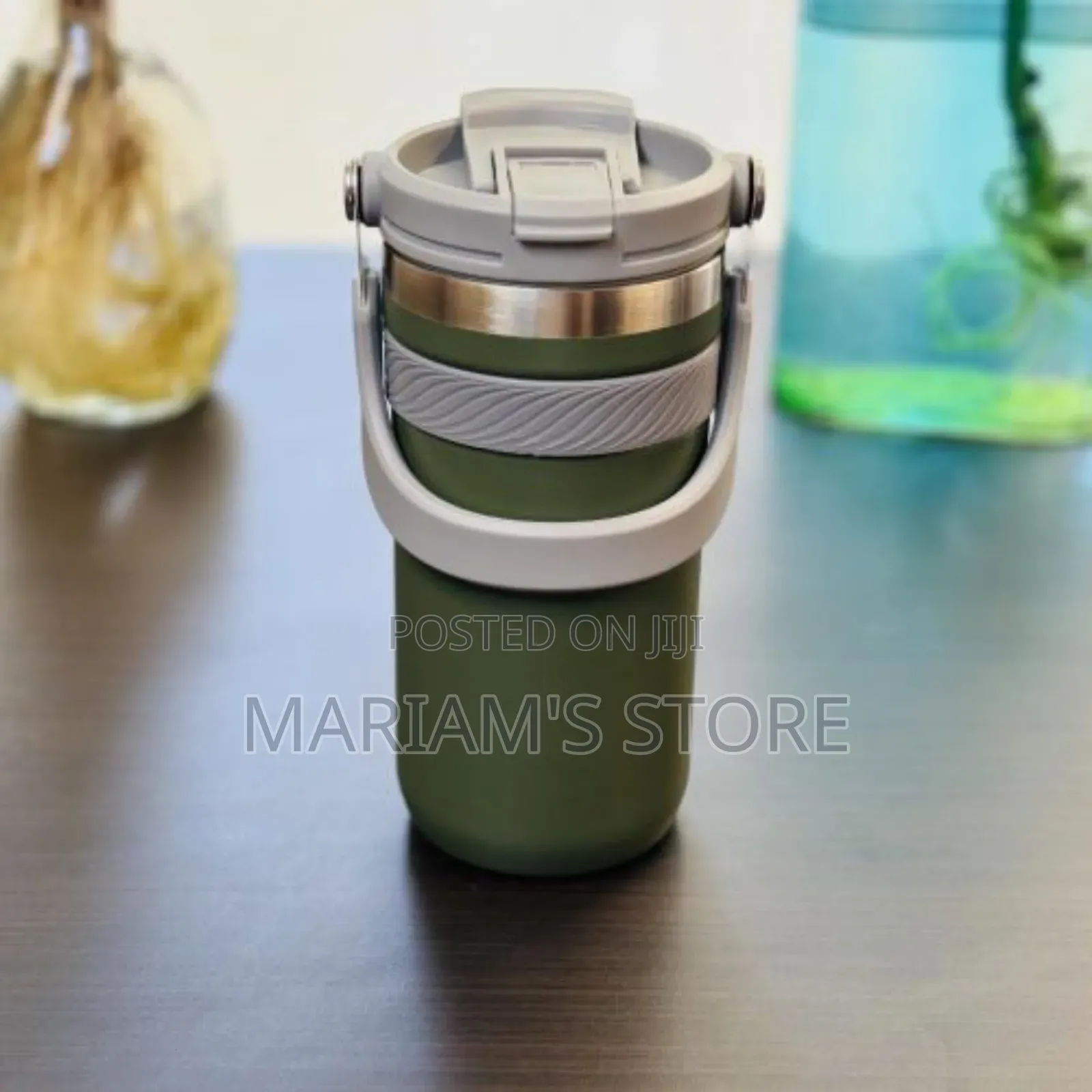Alway Stainless Steel Travel Mug With Double-Wall Vacuum Insulation
