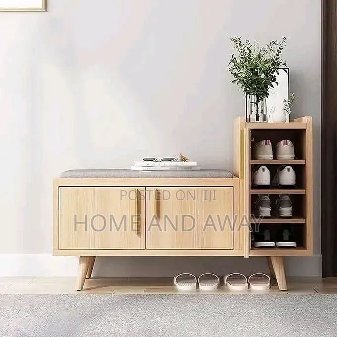 Modern Rustic Shoe Rack Organizers in Any Colour From